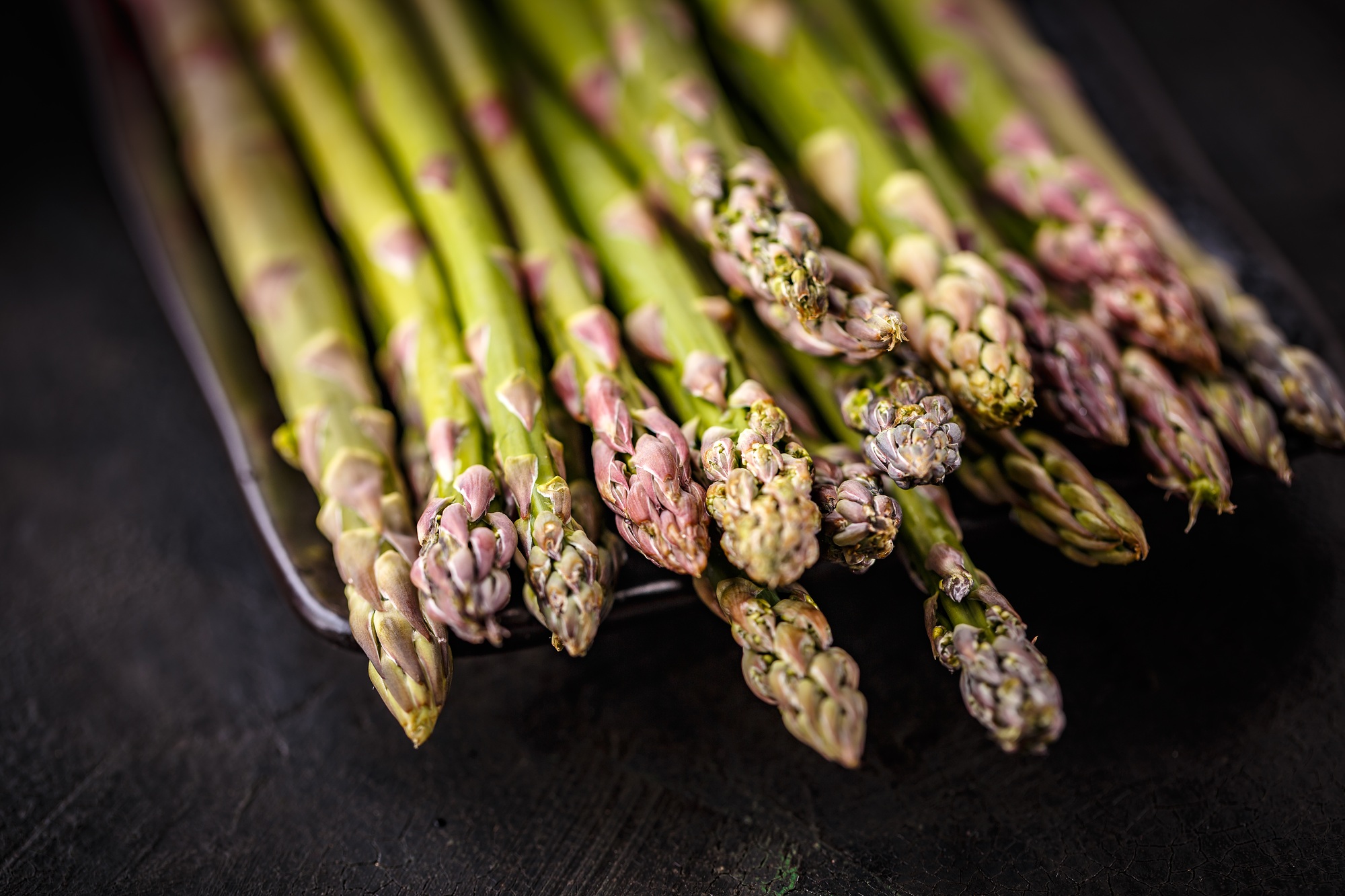 Bunch of fresh asparagus